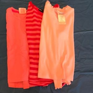 3 Long sleeve shirts size 5/6